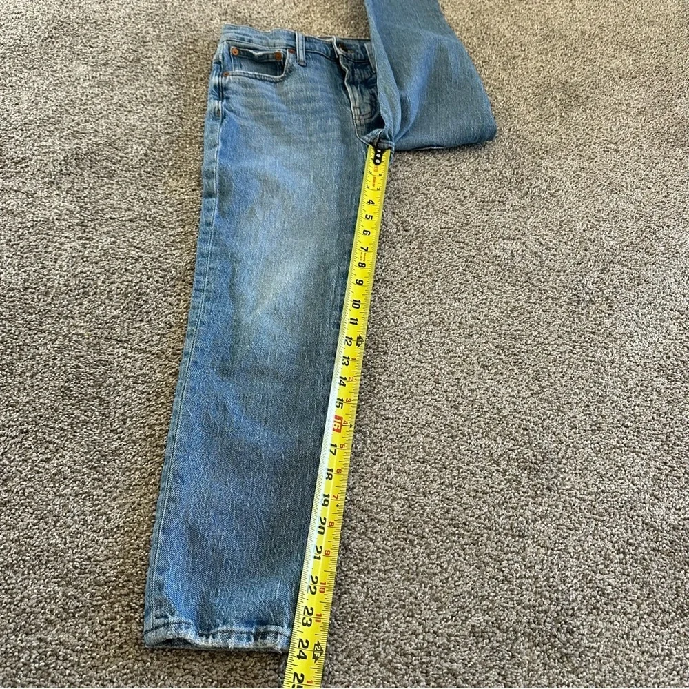 Madewell the perfect vintage jean size 24P tapered leg high waist blue - Picture 10 of 11